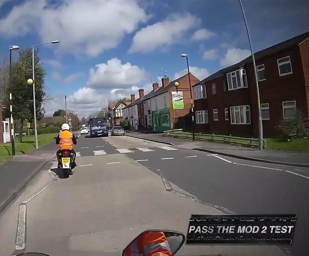 Pedestrian Crossings for Learner Riders Mod 2 motorcycle test Pedestrian crossings