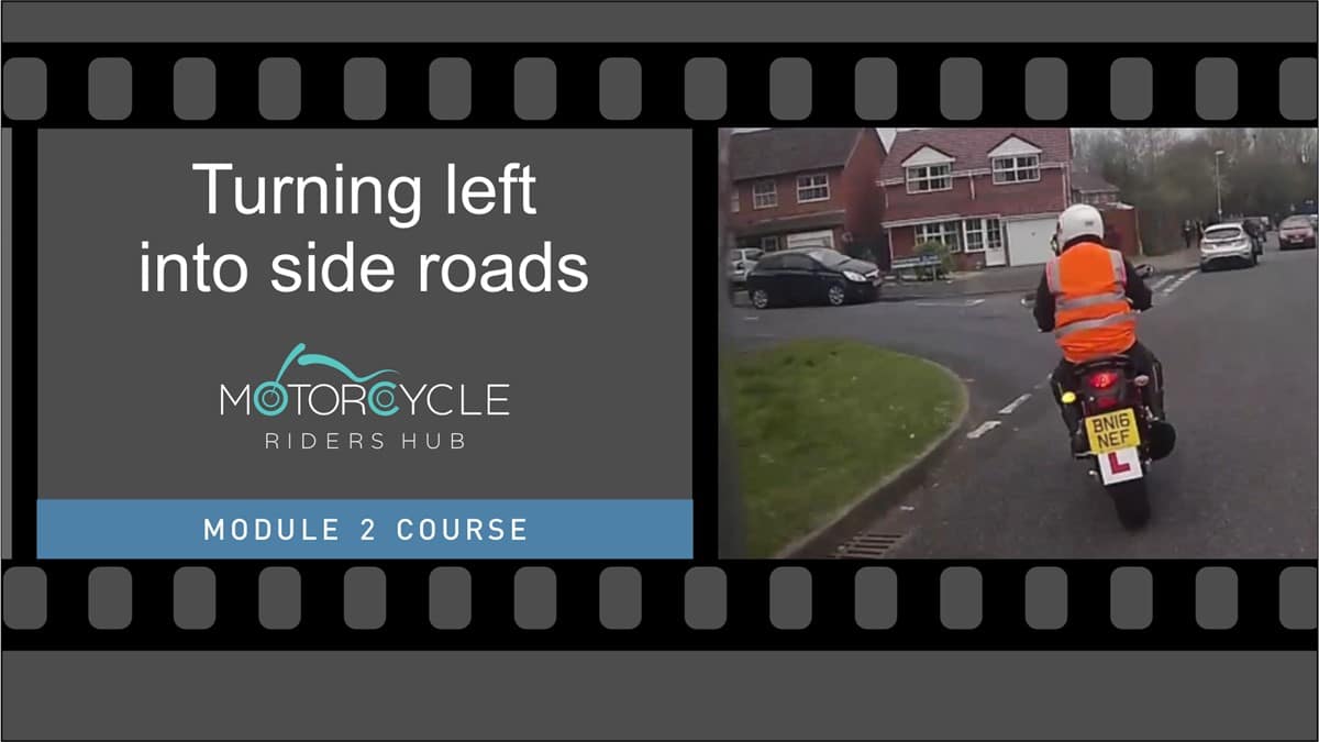 Motorcycle Rider Left Left Into Side Roads - Motorcycle Riders Hub