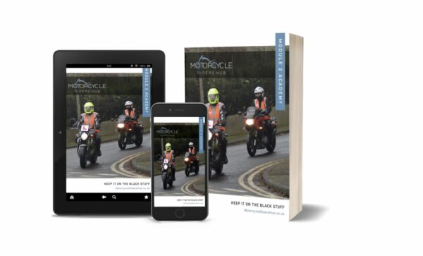 Online Mod 2 Motorcycle Test course digital platform (ebook, iPad & mobile phone)