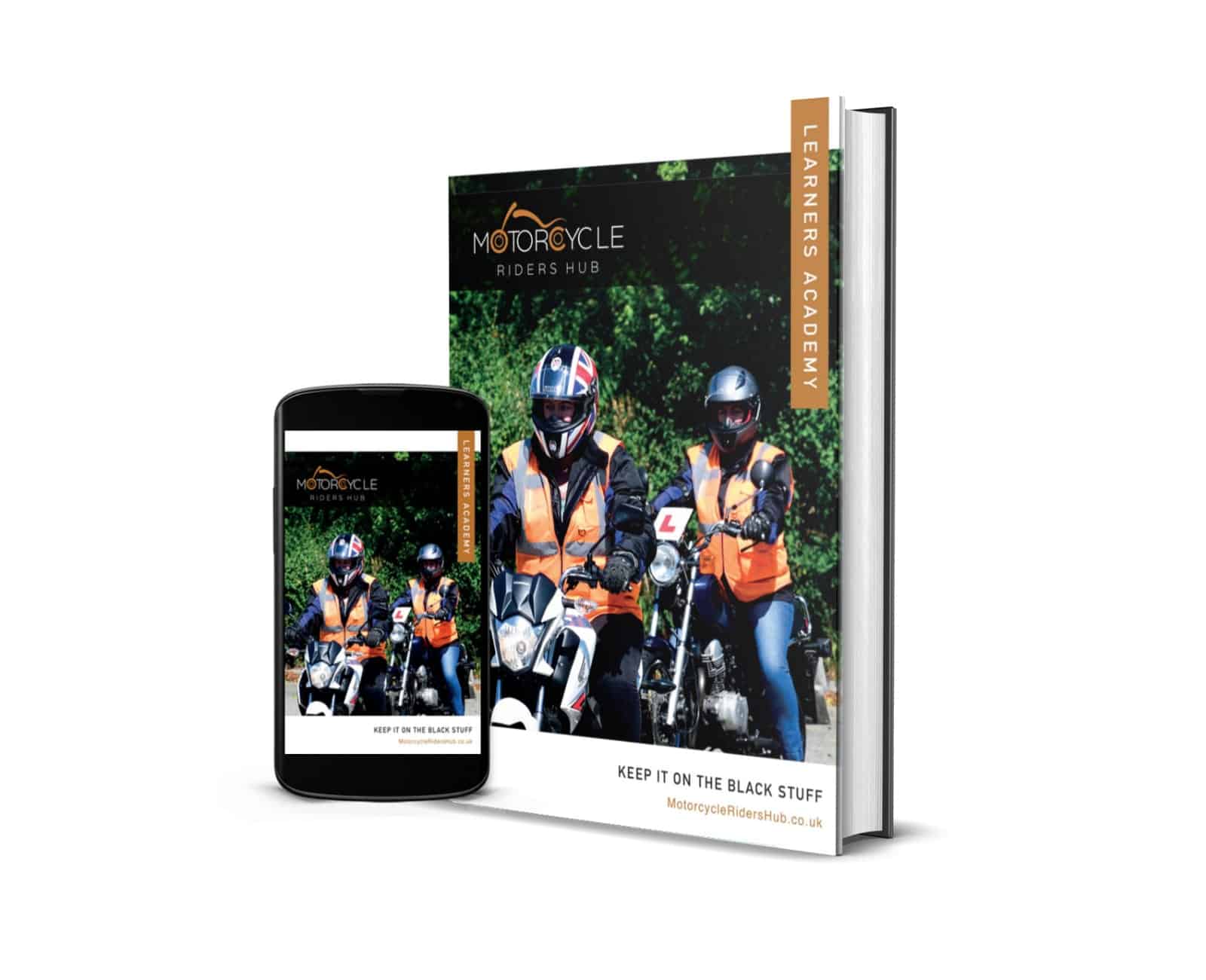 Learning to Ride - Online CBT Course digital support and platform (ebook & phone)